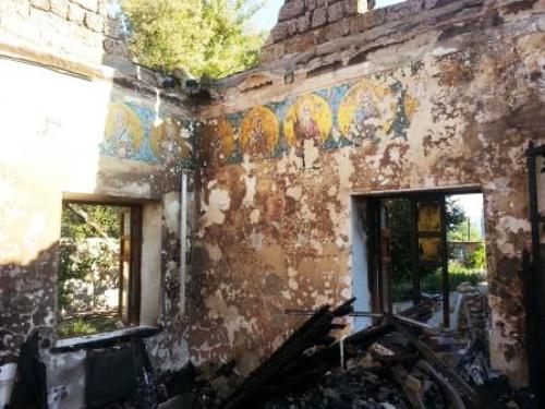 У Криму згорів чоловічий Свято-Миколаївський монастир УПЦ
